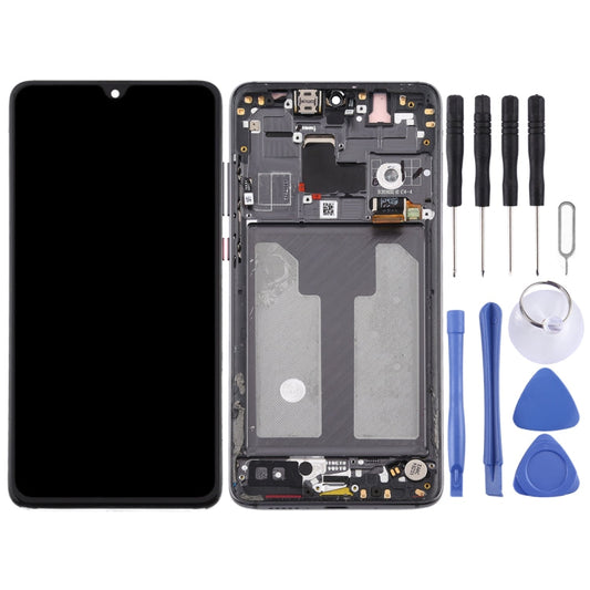 LCD Screen and Digitizer Full Assembly with Frame for Huawei Mate 20