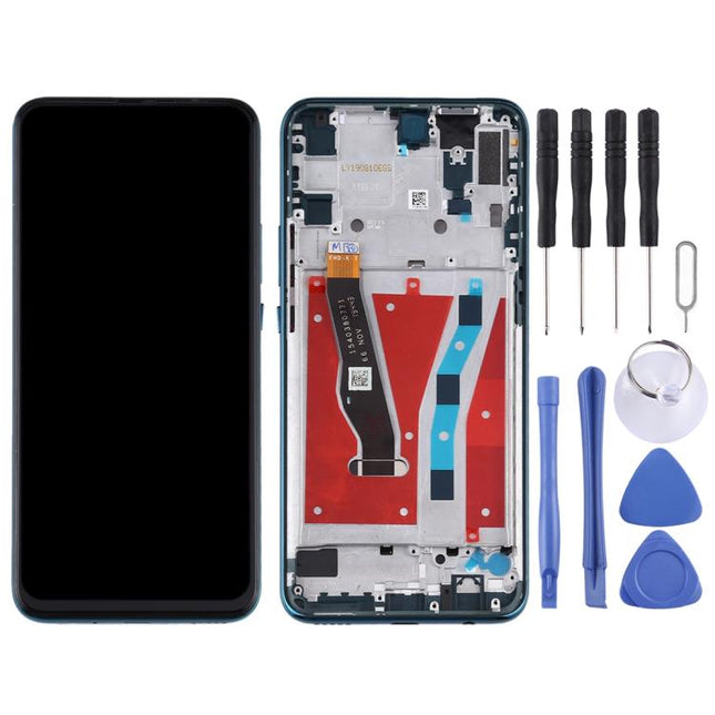 LCD Screen and Digitizer Full Assembly with Frame for Huawei P Smart Z, For P Smart Z, For Huawei P Smart Z(Green)