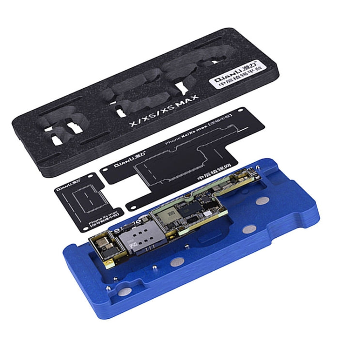 Qianli BGA Reballing Stencil Platform for iPhone X / XS / XS Max, For iPhone X / XS / XS Max