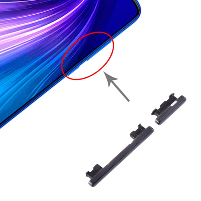 Side Keys for Xiaomi Redmi Note 8, For Redmi Note 8