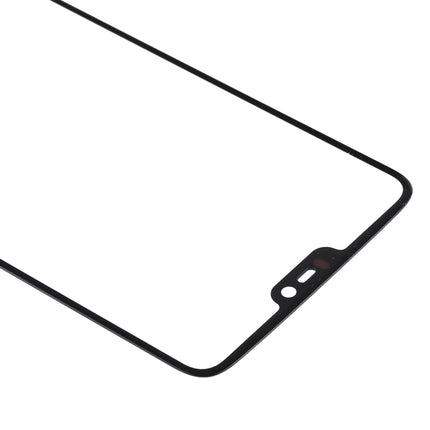 For OnePlus 6 Front Screen Outer Glass Lens, For OnePlus 6 Black