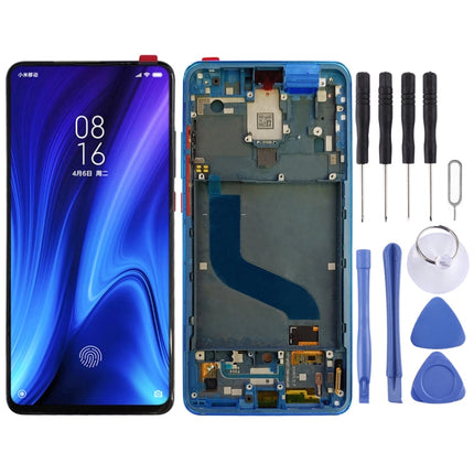 OLED Material LCD Screen and Digitizer Full Assembly with Frame for Xiaomi Redmi K20 / Redmi K20 Pro / 9T Pro, For Xiaomi K20 / K20 Pro, For Mi K20, For Xiaomi Mi K20