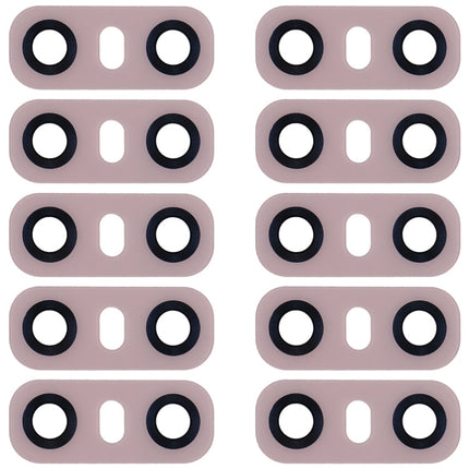 10 PCS Back Camera Lens with Adhesive for LG G6 H870/H871/H872/ LS993, LG G6 (Pink), LG G6 (Gold)