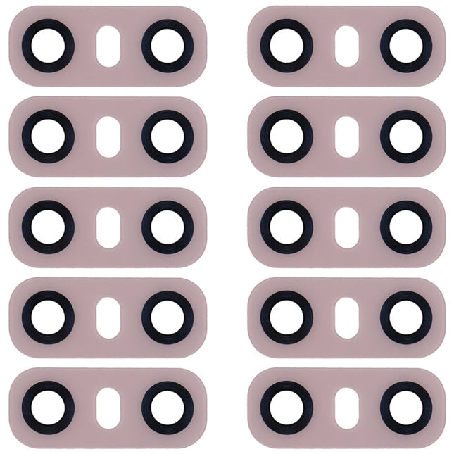 10 PCS Back Camera Lens with Adhesive for LG G6 H870/H871/H872/ LS993, LG G6 (Pink), LG G6 (Gold)