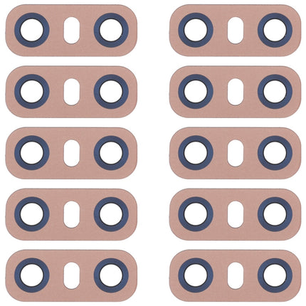 10 PCS Back Camera Lens with Adhesive for LG G6 H870/H871/H872/ LS993, LG G6 (Pink), LG G6 (Gold)