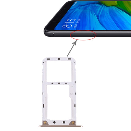 2 SIM Card Tray / Micro SD Card Tray for Xiaomi Redmi 5 Plus