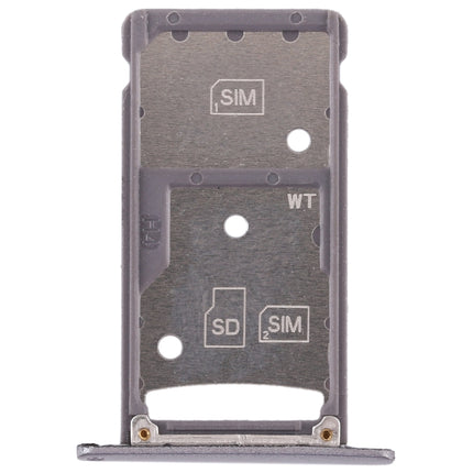 2 SIM Card Tray / Micro SD Card Tray for Huawei Enjoy 6 / AL00, For Huawei Enjoy 6 / AL00, For Huawei Enjoy 6