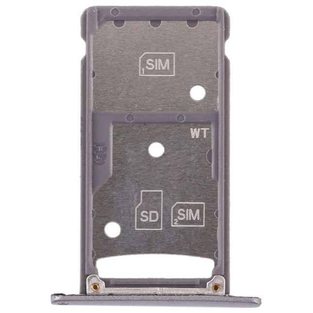 2 SIM Card Tray / Micro SD Card Tray for Huawei Enjoy 6 / AL00, For Huawei Enjoy 6 / AL00, For Huawei Enjoy 6