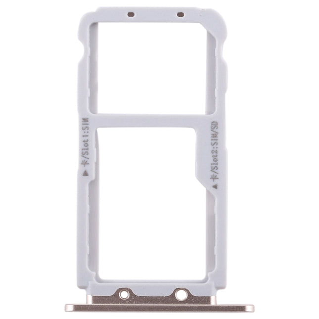 SIM Card Tray + SIM Card Tray / Micro SD Card for Huawei Honor View 10 / V10, For Honor V10, For Huawei View 10 / V10, For Honor View 10 / V10