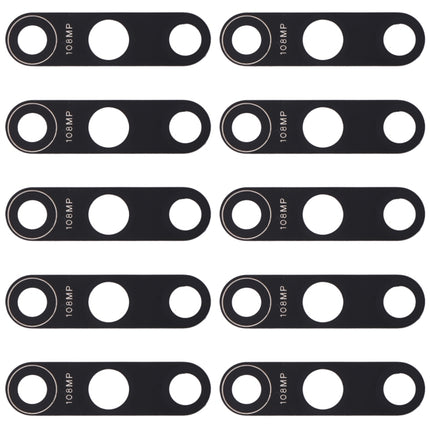 10 PCS Back Camera Lens for Xiaomi Mi 10 5G, For Xiaomi Mi 10 5G
