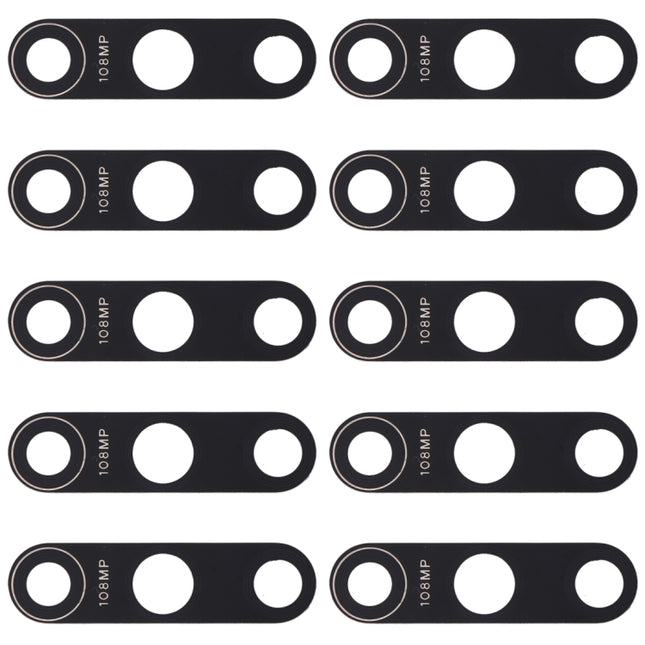 10 PCS Back Camera Lens for Xiaomi Mi 10 5G, For Xiaomi Mi 10 5G