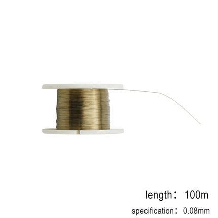 kaisi 0.08mm Alloy Steel Molybdenum Wire Cutting Wire Line, Length: 100m, Kaisi 0.08mm 100m