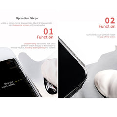 10 PCS QIANLI 3D Ultra Thin Pry Spudger Screen Disassembling Card, 3D Ultra Thin