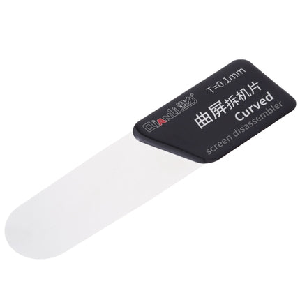 10 PCS QIANLI Ultra Thin Curved Screen Pry Spudger Disassembling Card, Ultra Thin Curved