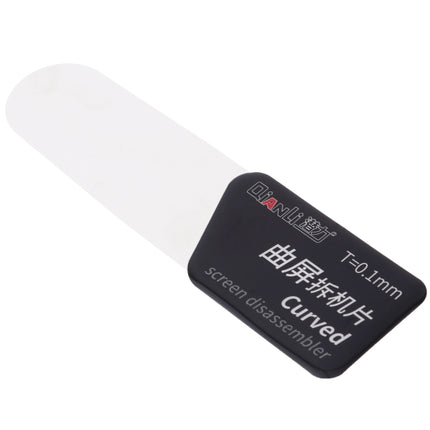 10 PCS QIANLI Ultra Thin Curved Screen Pry Spudger Disassembling Card, Ultra Thin Curved