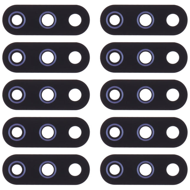 10 PCS Back Camera Lens for Nokia 3.1 Plus / TA-1118, For Nokia 3.1 Plus