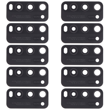 For Vivo Y50 1935, V1965A / Vivo Y30 1938 10pcs Back Camera Lens, For Vivo Y50