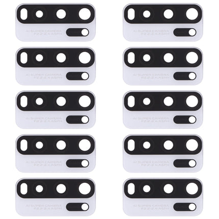 For Vivo Y50 1935, V1965A / Vivo Y30 1938 10pcs Back Camera Lens, For Vivo Y50
