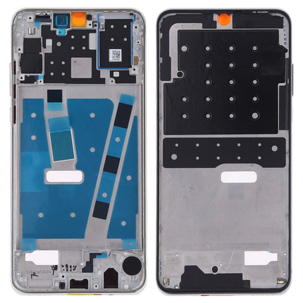 Front Housing LCD Frame Bezel Plate with Side Keys for Huawei P30 Lite (24MP), For Huawei P30 Lite, P30 Lite