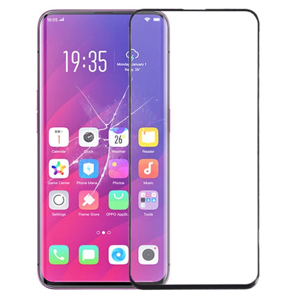 For OPPO Find X Front Screen Outer Glass Lens, For OPPO Find X