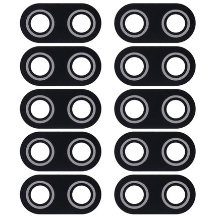 10 PCS Back Camera Lens Cover for Asus ZenFone Max Plus(M1) X018DC Pegasus 4s ZB570TL 5.7 inch (Black), For ZenFone 3 Deluxe ZS570KL