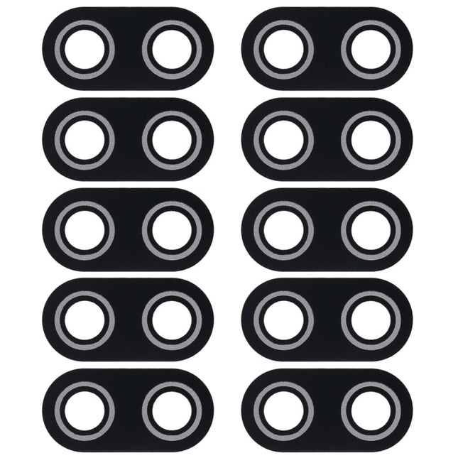 10 PCS Back Camera Lens Cover for Asus ZenFone Max Plus(M1) X018DC Pegasus 4s ZB570TL 5.7 inch (Black), For ZenFone 3 Deluxe ZS570KL