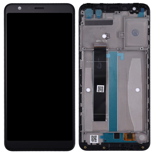 LCD Screen and Digitizer Full Assembly with Frame for Asus Zenfone Max Plus (M1) X018DC X018D ZB570TL, For Asus X018DC