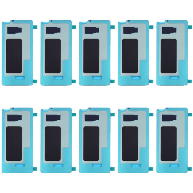 For Galaxy S10+ 10pcs LCD Digitizer Back Adhesive Stickers, For Samsung Galaxy S10+