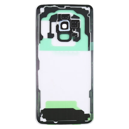 For Samsung Galaxy S9 G960F G960F/DS G960U G960W G9600 Transparent Battery Back Cover with Camera Lens Frame, For Galaxy S9