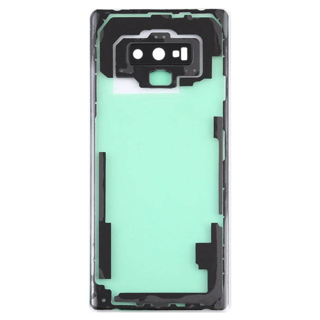 For Samsung Galaxy Note9 / N960D N960F Transparent Battery Back Cover with Camera Lens Frame, For Galaxy Note9