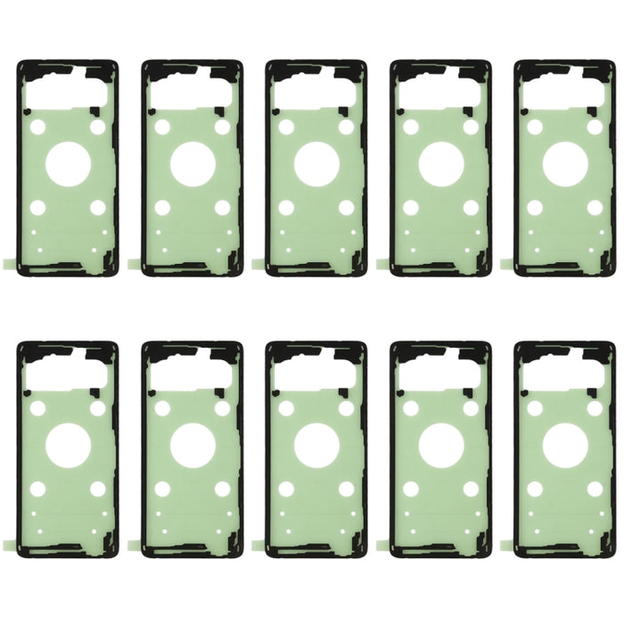 For Galaxy S10 10pcs Back Housing Cover Adhesive, Galaxy S10