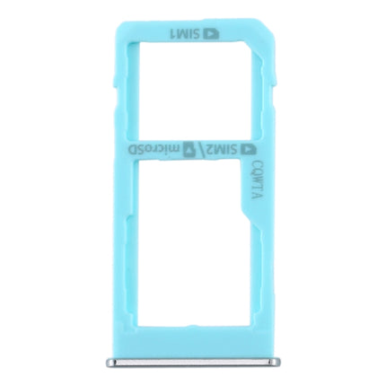 For Samsung Galaxy A60 SIM Card Tray + SIM Card Tray / Micro SD Card Tray, For Samsung Galaxy A60 (Baby Blue), For Samsung Galaxy A60