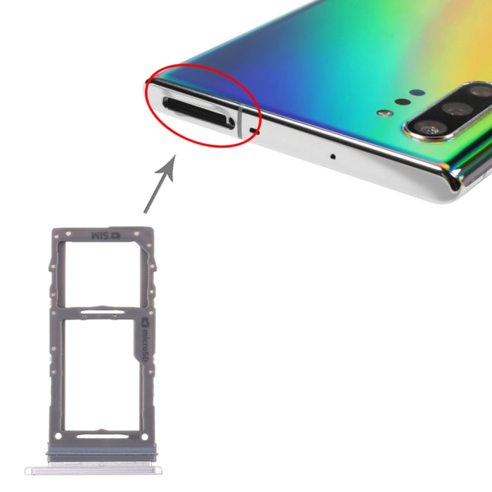 For Samsung Galaxy Note10+ SIM Card Tray / Micro SD Card Tray, For Samsung Galaxy Note10+(Single)