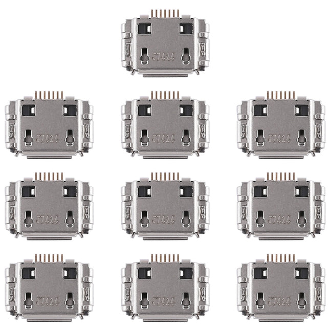 For Galaxy Note N7000 / i9220 / S5830 10pcs Charging Port Connector, For Samsung Galaxy Note N7000