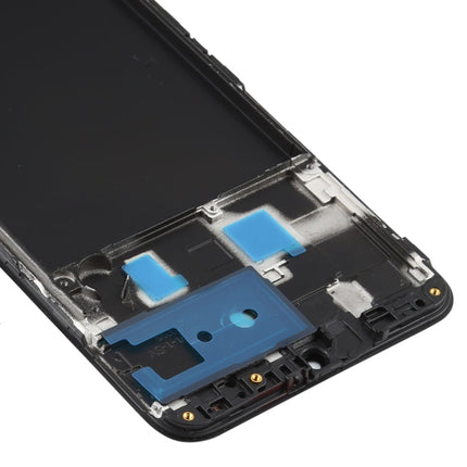 Original Super AMOLED Material LCD Screen and Digitizer Full Assembly with Frame for Galaxy A20, For Samsung Galaxy A20 (Super AMOLED)