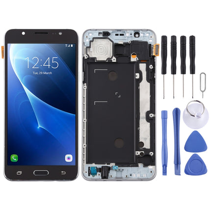TFT Material LCD Screen and Digitizer Full Assembly with Frame for Galaxy J7 (2016) / J710F, For Galaxy J7 (2016) with Frame,TFT, For Galaxy J7 (2016) (TFT Material)