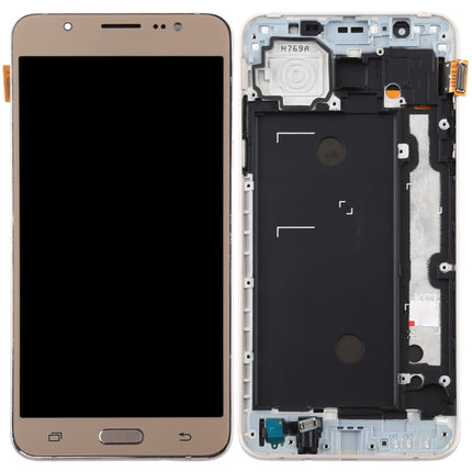 TFT Material LCD Screen and Digitizer Full Assembly with Frame for Galaxy J7 (2016) / J710F, For Galaxy J7 (2016) with Frame,TFT, For Galaxy J7 (2016) (TFT Material)