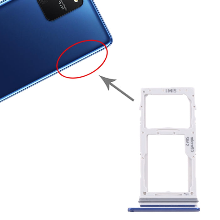 For Samsung Galaxy S10 Lite SM-G770 SIM Card Tray + SIM Card Tray / Micro SD Card Tray, For Samsung Galaxy S10 Lite(dual card), For Samsung Galaxy S10 Lite