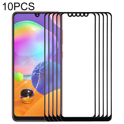 For Samsung Galaxy A31 10pcs Front Screen Outer Glass Lens
