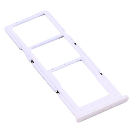 For Samsung Galaxy A12 SM-A125 SIM Card Tray + SIM Card Tray + Micro SD Card Tray
