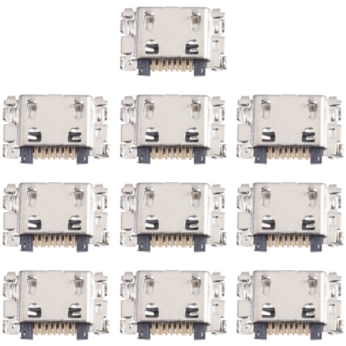 10pcs Charging Port Connector for Samsung Galaxy J6 / On6 SM-J600G, SM-J600F, SM-J600G, SM-J600FN, SM-J600GF, SM-J600GT, SM-J600L, For Samsung Galaxy J6 / On6