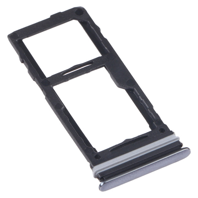 For Samsung Galaxy A72 SM-A725 SIM Card Tray + SIM Card Tray / Micro SD Card Tray