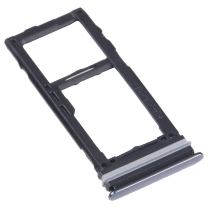 For Samsung Galaxy A72 SM-A725 SIM Card Tray + SIM Card Tray / Micro SD Card Tray