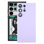 For Samsung Galaxy S24 Ultra(with Camera Lens) / Light Purple