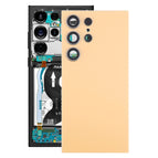For Samsung Galaxy S24 Ultra(with Camera Lens) / Yellow