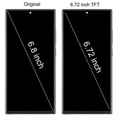 For Samsung Galaxy S24 Ultra SM-S928B 6.72 inch TFT LCD Screen Digitizer Full Assembly with Frame, Not Supporting Fingerprint Identification, For Samsung Galaxy S24 Ultra SM-S928B 6.72 inch(Not Fingerprint)