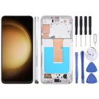 For Samsung Galaxy S23+ SM-S916B 6.43 inch(Not Fingerprint) / Silver