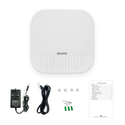 ESCAM PVR204 1080P 4CH+2CH ONVIF NVR Digital Video Recorder with 2CH Cloud Channel for IP Camera System, PVR204