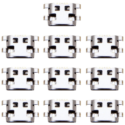 10 PCS Charging Port Connector for Huawei P Smart (2019), For Huawei P Smart (2019)