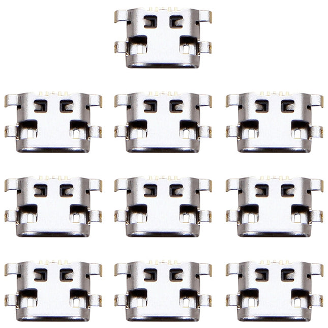 10 PCS Charging Port Connector for Huawei P Smart (2019), For Huawei P Smart (2019)